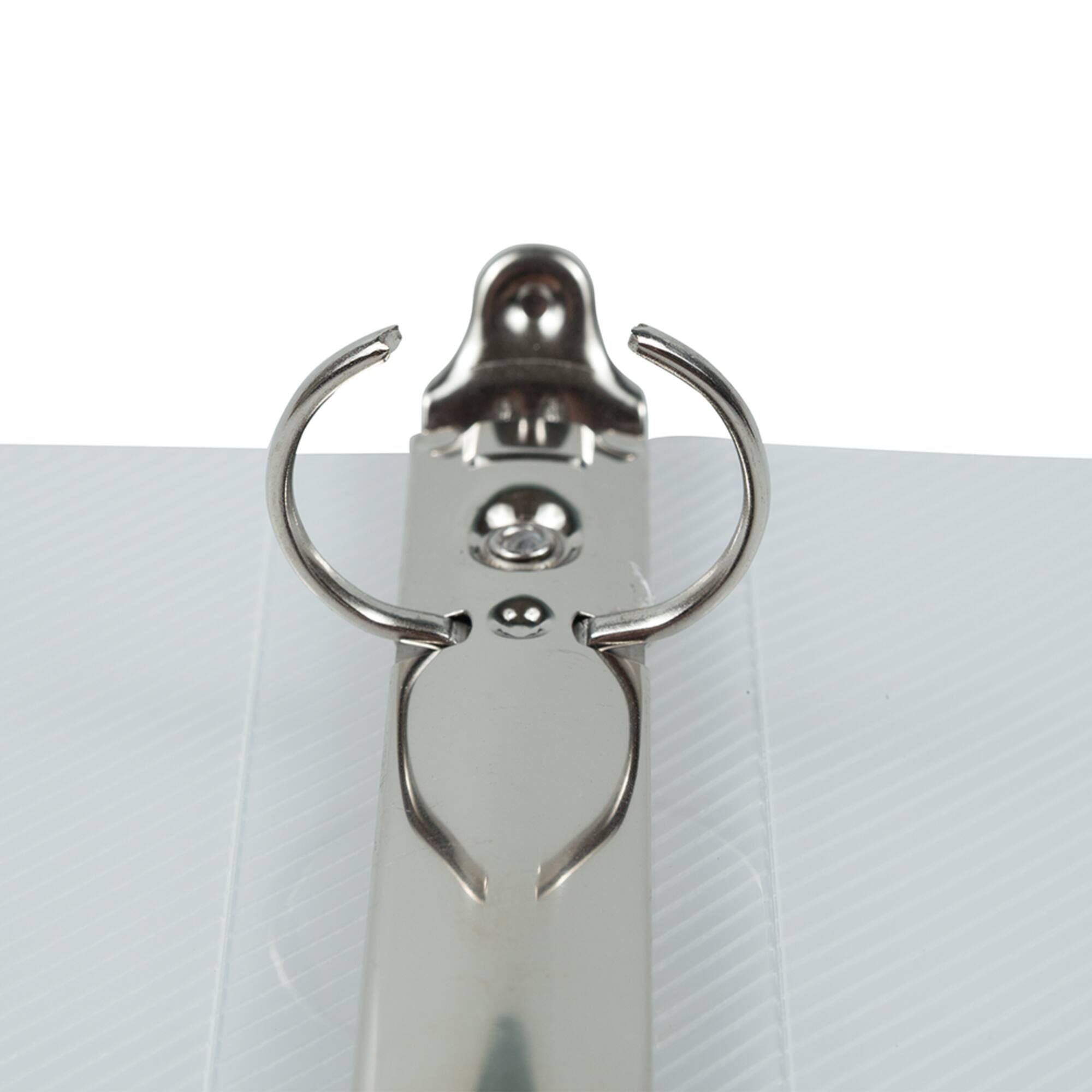 JAM Paper 1" Clear Plastic Mini 3-Ring Binder